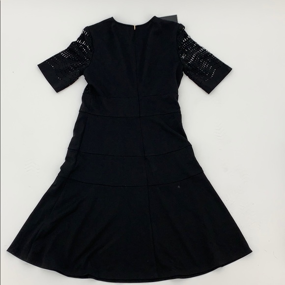 4/$25 DKNY Laser Cut Fit & Flare Wear &Work Dress 2 NEW - Picture 4 of 5